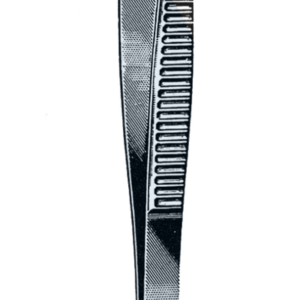 Graefe Forceps, Straight, 1 x 2 Teeth, 2 1/2" (6.5 cm)