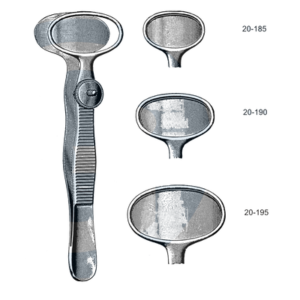 Desmarres Chalazion Forceps, 3 1/2", Medium, 20 mm Wide