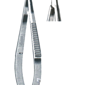 Castroviejo Corneal Scissors, 3 3/4" (9.5 cm) Angled Blades 11 mm, Blunt Points