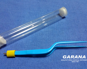 Gerald Bayonet 19 cm Tip Size 1cm Long & 1 mm Wide Single Use Plastic & Reconstructive Bipolar Forceps