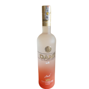 Danii Triple distilled from 100% grain (peach flavoured vodka) 37%vol. ? 750ml