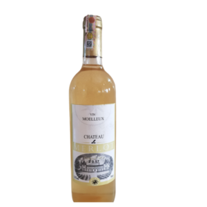 Chateau Merlot (vin moelleux white wine) 12,5%vol. ? 750ml