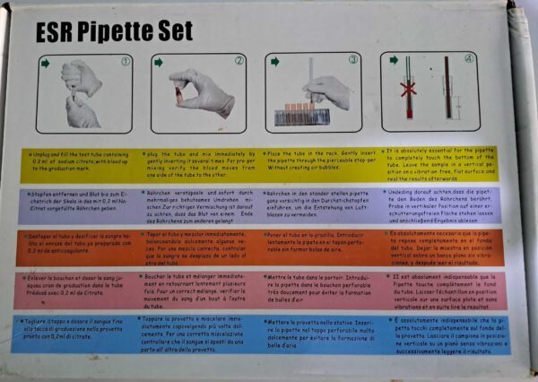 ESR PIPETTE SET