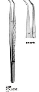 Dental Tweezers College 15cm Smooth