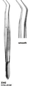 Dental Tweezers College 15cm Smooth A