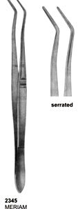 Dental Tweezers Meriam 16cm Serrated