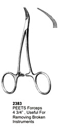 Endodontic Forceps Peets Forceps 4-3/4"