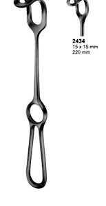Lip & Cheek Retractors Middeldorpf  15x15 220mm