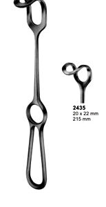 Lip & Cheek Retractors Middeldorpf 20x22 215mm