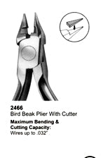 Orthodontic Pliers Bierd Beak Plier with Cutter