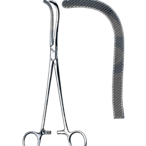 Guyon Kidney Clamp, Double Curve, 9 1/2" (24 cm)