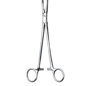 Jacobs Uterine Vulsellum Forceps 2 x 2 Prongs, Straight 8 1/4" (21 cm)