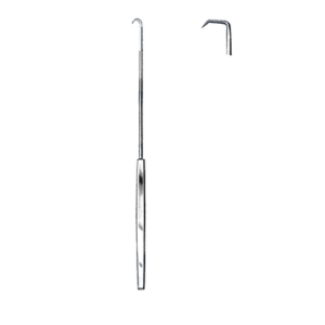 Emmett Uterine Tenaculum Hook, 9" (23 cm) # 5, Double Angle