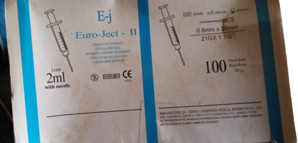 2ML Single Use Syringe