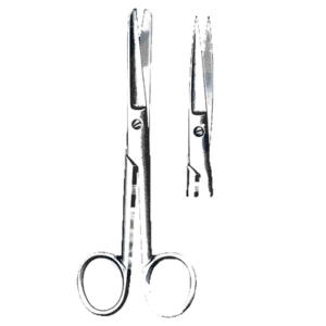 Operating Scissors, Straight, Sharp/Sharp , 4 1/2" (11 cm)