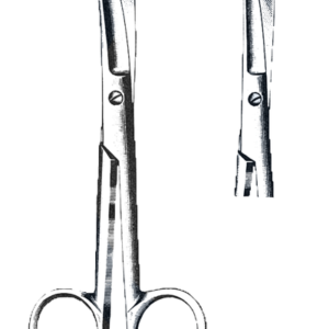 Operating Scissors, Curved Sharp/Blunt 4 1/2" (11 cm)