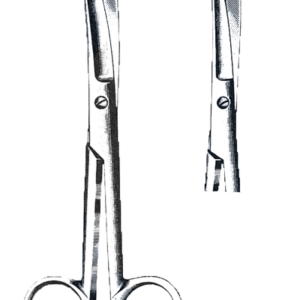 Operating Scissors, Curved Sharp/Blunt 5" (12.5 cm)