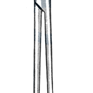 Mayo Dissecting Scissors, Curved, 6 3/4" (17 cm)