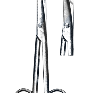 Mayo-Stille Dissecting Scissors, Curved, 6 3/4" (17 cm)