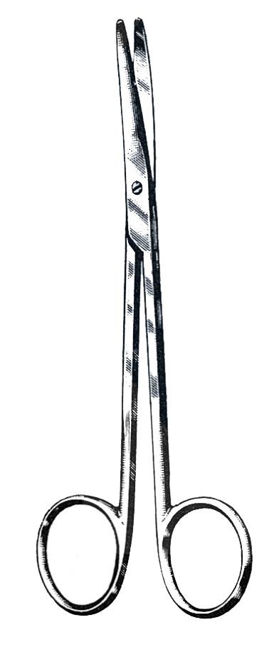 Metzenbaum Scissors, Straight 5 3/4" (14.5 cm)