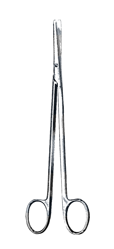 Metzenbaum Scissors, Straight 8" (20 cm)
