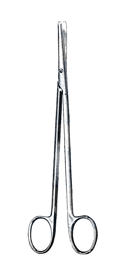 Metzenbaum Scissors, Straight 9" (23 cm)