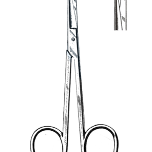 Nasal Plastic Scissors, Straight, Sharp/Blunt 4 1/2" (11.5 cm)