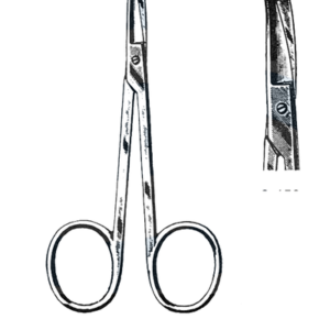 Iris Scissors, Delicate, Curved, Sharp/Sharp 4" (10 cm)