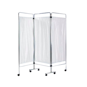 Bedscreen 3 Fold With PVC Curtain