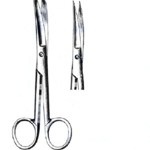 Operating Scissors, Curved Sharp/Sharp 5 1/2" (14 cm)