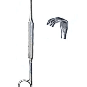 Meyerding Finger Retractor, 7" Toothed Blade #3