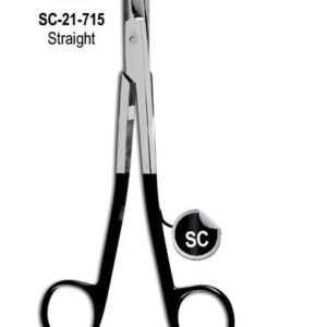 Gorney Freeman Scissor Super Cut Scissor Straight 18.4cm with Black Color Rings
