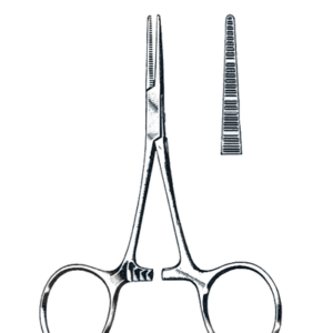 Hartman Mosquito Forceps, Straight 3 1/2" (9 cm)