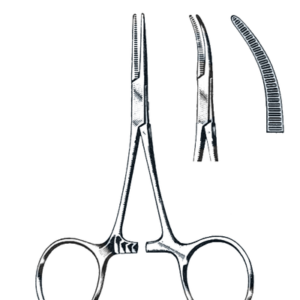 Hartman Mosquito Forceps, Curved 3 1/2" (9 cm)