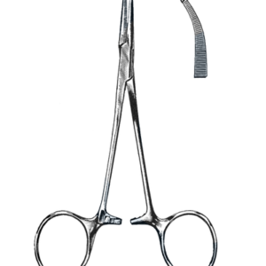 Halstead Mosquito Forceps Curved, 1x2 Teeth, 5" (12.5 cm)