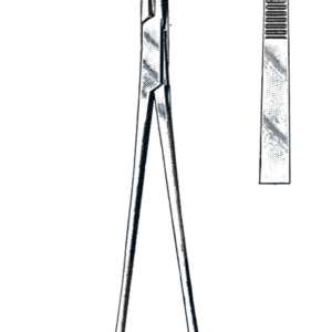 Mixter Forceps, Cross Serrated 6 1/4" (16 cm)
