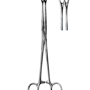 Foerster Sponge Forceps, Smooth, Straight 7" (18 cm)