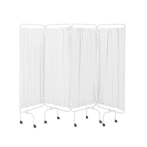 5 fold Mobile bedscreen Epoxy powder coated