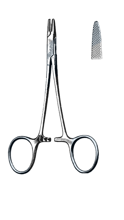 Hegar-Baumgartner Needle Holder 5 1/2" (14 cm)