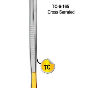 Evans Pelvic Forceps 25.4cm with Gold Plated