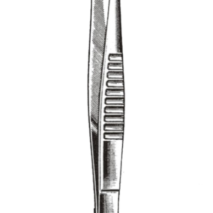 Dressing Forceps, Delicate, Serrated Tips 5" (12.5 cm)