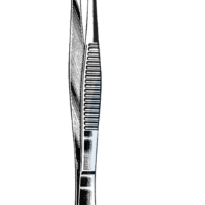 Brown Tissue Forceps, 9 x 9 Teeth, 10" (25 cm)