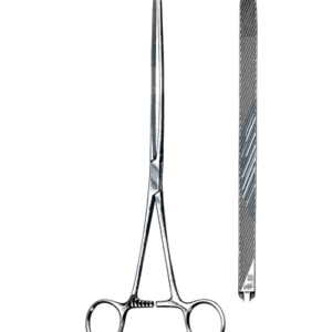Doyen Intestinal Forceps, Straight 8 3/4" (22 cm)
