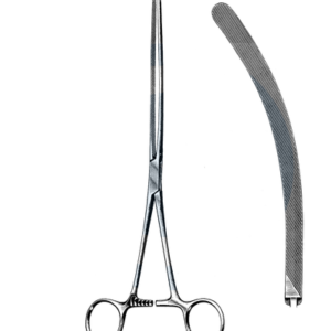 Doyen Intestinal Forceps, Curved, 8 3/4" (22 cm)