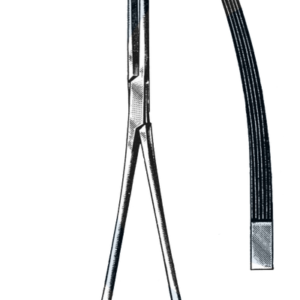 Bainbridge Intestinal Forceps, Curved, 7 1/4" (18.5 cm )