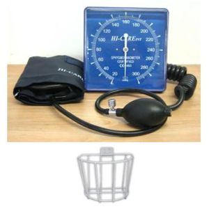 Blood Pressure Meter Aneroid W/M ? Square