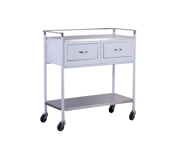 Anaesthetic Trolley 2 drawers