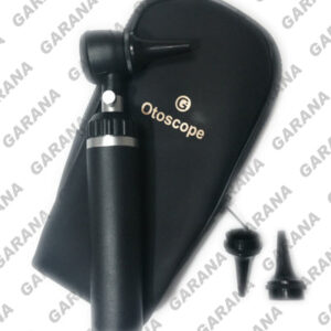 Black Otoscope Plastic Body Economy