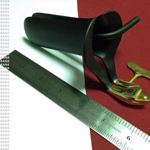 Collin Vaginal Speculum Premium Grade Black & Gold Plated Medium 4" x 1.5" W/Tube
