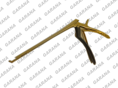 Kerrison Rongeurs Shaft Size 7.5" Gold & Black Finish 45 Degree Up Bite Size 1mm